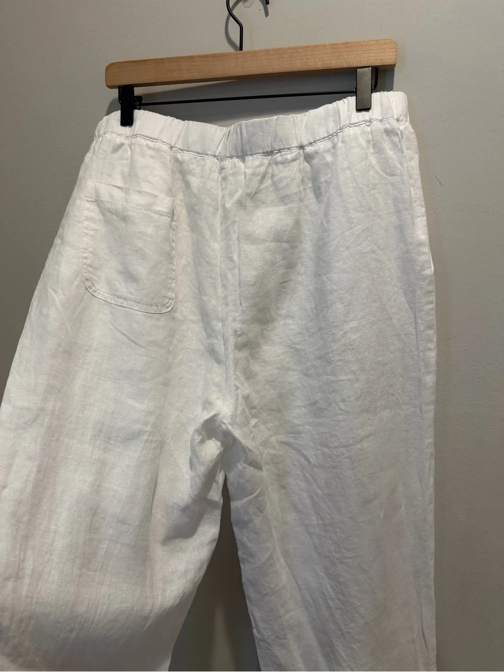 NWT Quince 100% European Linen Pants size Large